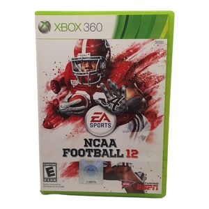 NCAA Football 12 Xbox 360 2012 CIB Complete Manual Disc Case Online EUC 2011 Rel